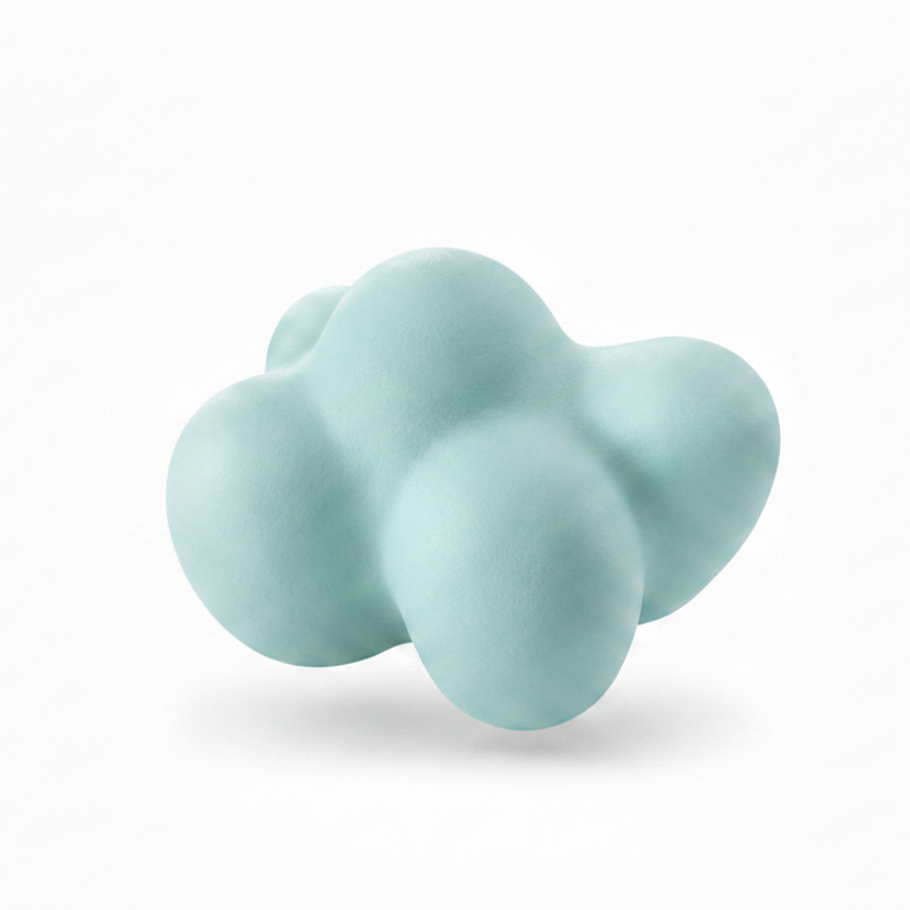 Mountain Stone I — Soft Pale Jade Green, Edition of 20