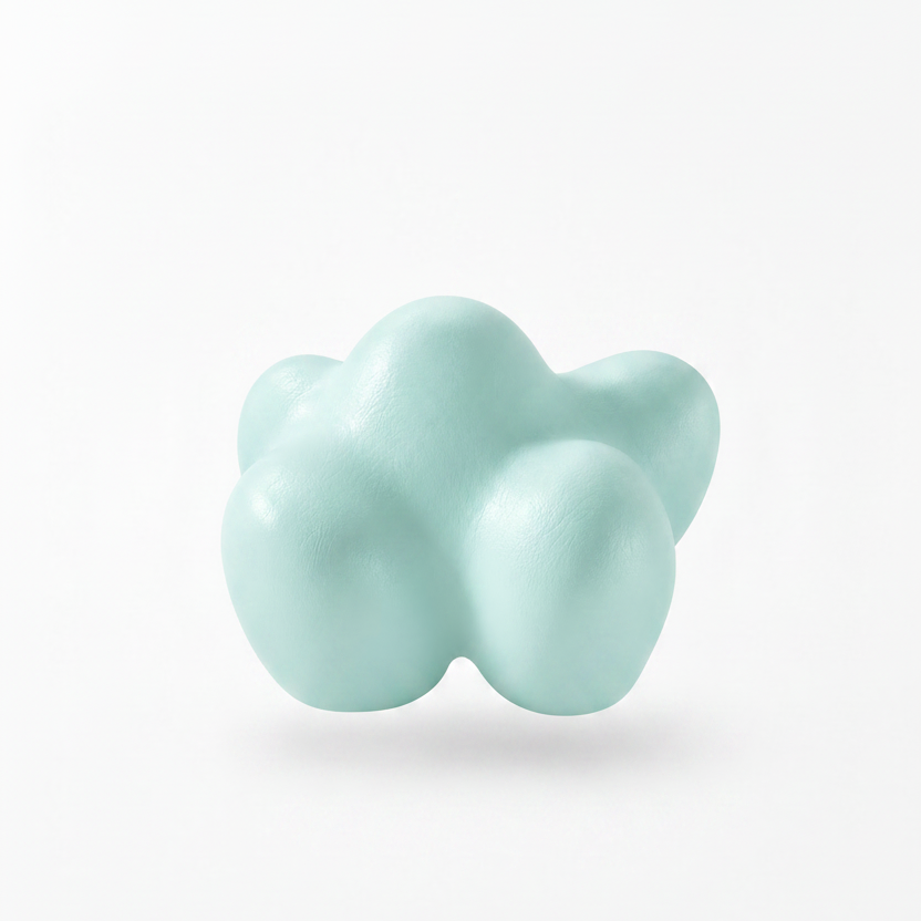 Mountain Stone I — Soft Pale Jade Green, Edition of 20